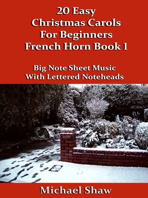 cover image of 20 Easy Christmas Carols For Beginners French Horn